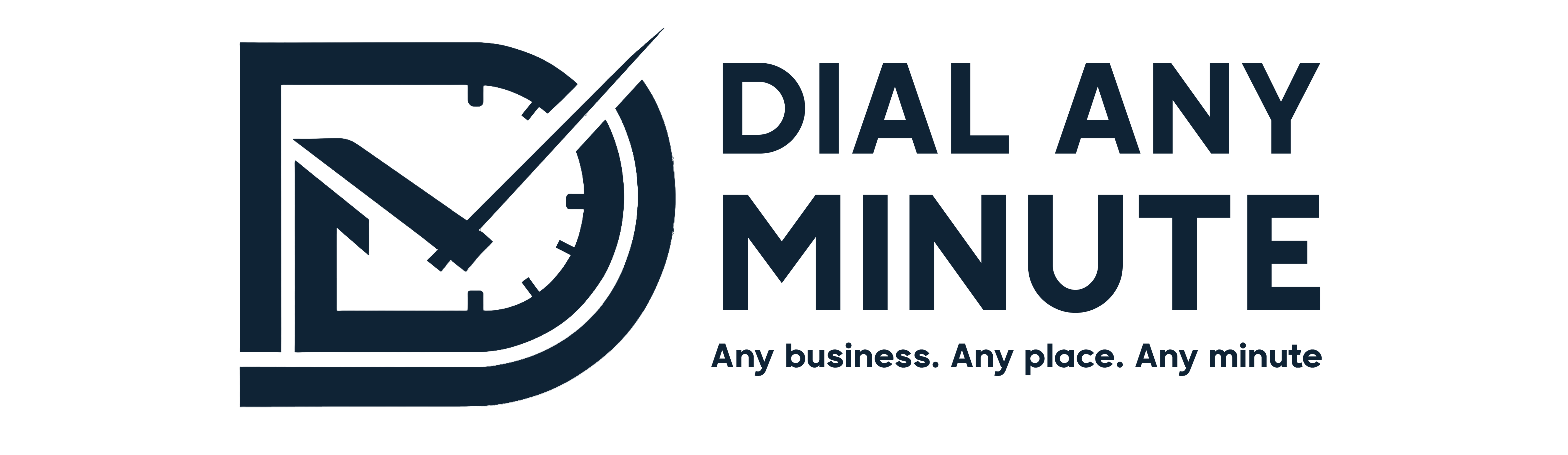 Dial Any Minute Logo Dial Any Minute Logo